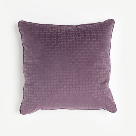 Lilla polyesterpude 45x45cm – Blød og holdbar