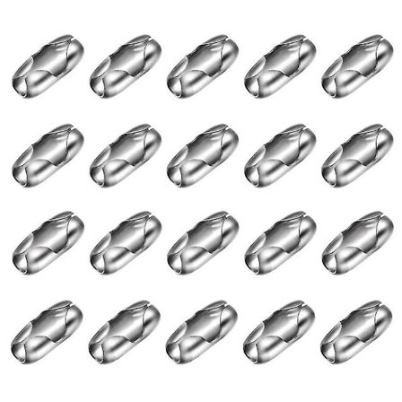 20 stk. reservedeler vertikale romerske rullegardin ball chain ledningskontakt klips