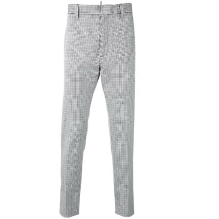 Dsquared2 Pants , Grijs , Heren , Maat: L