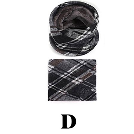 Ringhalsduk Bomull Varm & Bekväm, 5 Mönster