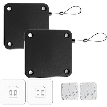 2 stk. Automatiske Dørlukkere, Automatiske Dørlukkere med Sensorer