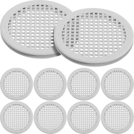 15 stk Kompakt Garderobe Luftventil Hull Plugger Husholdningsventilasjonsdeksler For Skoeske Grå 6.5x6.5cm Grey 6.5x6.5cm