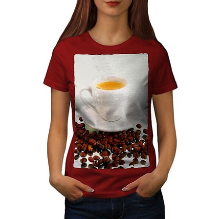 Coffee Espresso Bean T-shirt för kvinnor