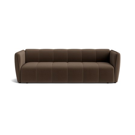 Calma 3 personers sovesofa, opbevaring - Lisboa Brun - 239x112x70 - Sofa, sovesofa