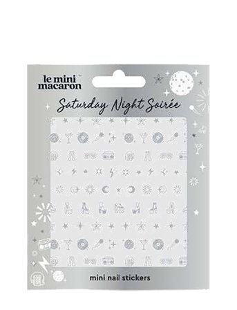Le Mini Macaron Mini Nail Stickers - Multi/patterned - ONE SIZE