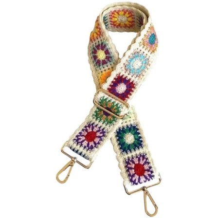 Crossbody håndtaske - Guitarrem til kvinder - 2 tommer bred - Justerbar rem