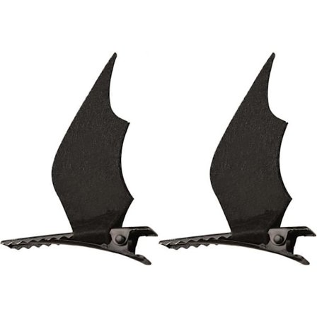 1 par Halloween Fladdermus Hårspännen Fladdermusvingar Spännen för Halloweenfest Fancy Håraccessoarer (1 par)