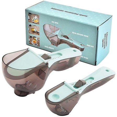 Mätskedset, köksmått i plast