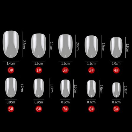 500 kpl lyhyt ellipsi täyden peiton tekokynsi kärjet akryyligeeli ma nude 500 kpl