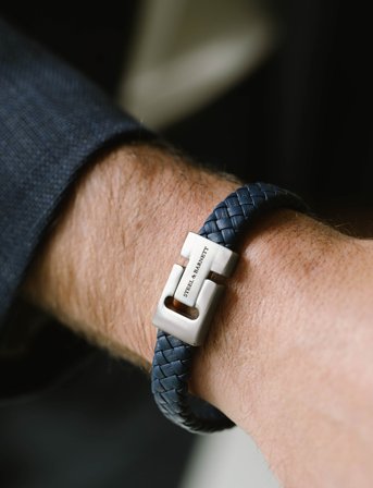 Steel & Barnett Harrisson - Navy - M 20 - 21 cm