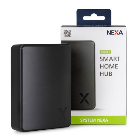 Nexa - Diverse smarthjem-produkter Bridge 3 Svart
