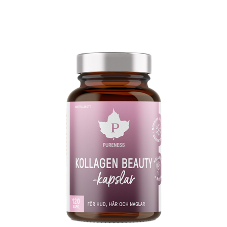 Pureness Kollagen Beauty 120 kapslar zink