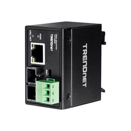 TRENDnet TI-F10S30 Fast Ethernet 10Base-T, 100Base-FX, 100Base-TX RJ-45 Fiberoptisk mediakonverterare - Single Mode SC...