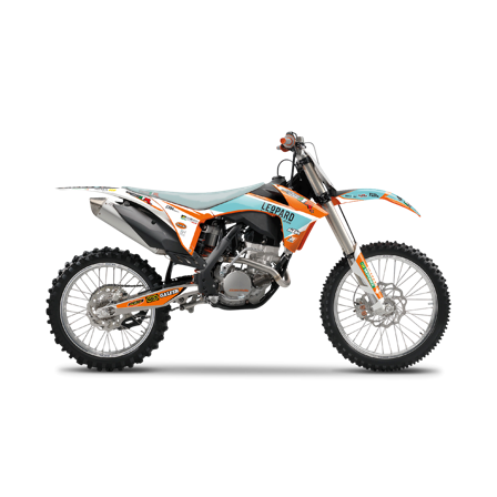 Sada Samolepek Blackbird Replika Marchetti Racing 2017 - KTM 250 EXC 2014-2016