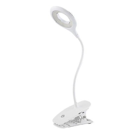 LED Clip-on Läslampa Dimbar Ögonskydd Bordslampa Niuniu