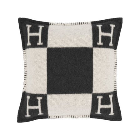 H-muotoinen tyyny pohjoismaiseen tyyliin, sohvatyyny lounastauolle, autotyyny vyötärölle ja selälle, villaneulottu tyyny - musta
