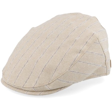Barts - Beige flatcap Czapka Z Daszkiem - Jarvis Cap Beige Flat Cap @ Hatstore
