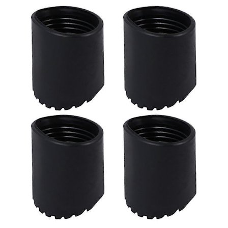 4 st Slitstarka Halkfria Steggummifötter Matta Stegpall Fotkudde (Rund)