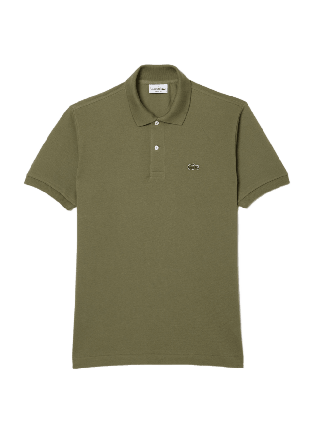 Lacoste Men's Original L.12.12 Petit Piqué Cotton Polo T-shirts Herr Grön 2