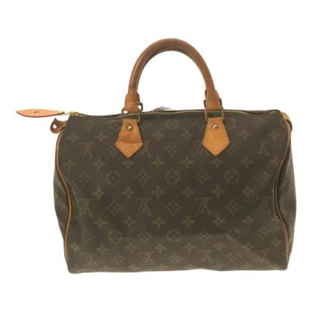 Louis Vuitton Vintage Pre-owned Speedy 30 Monogram Handväska brun, Dam Vintage Väskor, Dam, Storlek: ONE SIZE