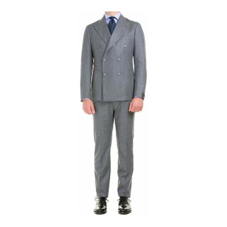 Tagliatore 2Smc20K01 dress , Grijs , Heren , Maat: L Business pakken