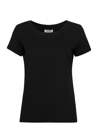 Arden Organic O-Neck Tee Black MOS MOSH