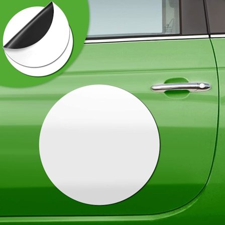 Pakke Blanke Bilmagneter Magnetisk Bilmagnet Sæt Bumper Sticker Ark