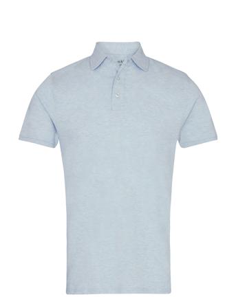 Bs Lanai Polos Short-sleeved Blå Bruun & Stengade