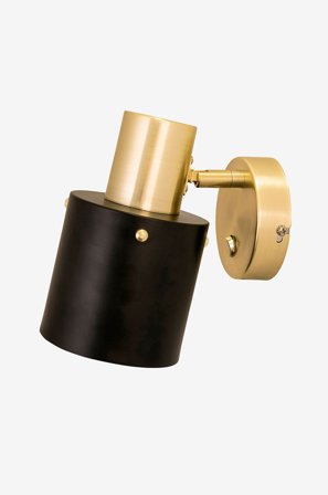 Globen Lighting - Vägglampa Clark 1 - Svart - Vägglampor - Från Homeroom