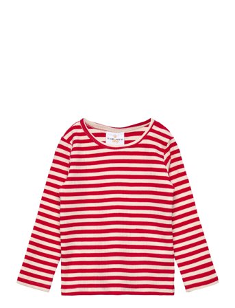 The New Tnstfro L_S Rib Tee - Red - 92