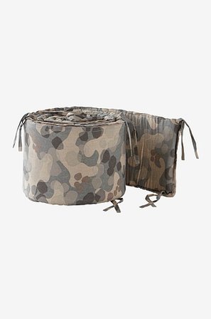 Jotex - Mini Bedbumper Van Vlas Grijs Grijs - CARA - Koop Bedbumper bij Jotex