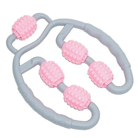 Fitness Skum Sjakt Ring Bein Klemme Massasjeapparat Eliminerer Muskelavslapping Hjul Kalv Massasje Rulle Pink Gray