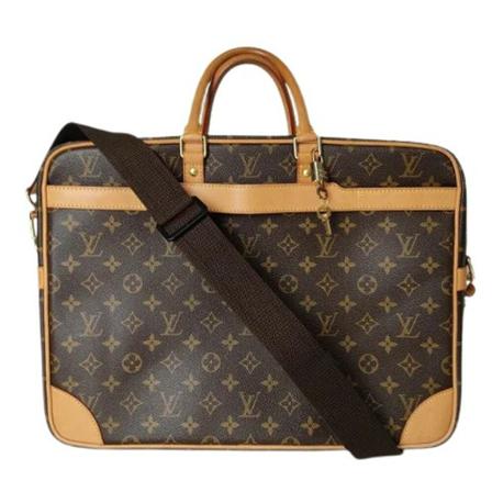 Louis Vuitton Vintage, Pre-owned Canvaslouis-vuitton-bags Bruin, unisex, Maat:ONE Size