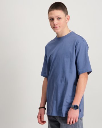 ONLY & SONS JUNIOR OSJFRED LIFE RLX SS TEE JRS Blå T-shirts Kille - Kids Brand Store