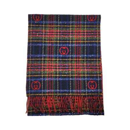 Gucci Vintage wool Halstørklæde Rød, unisex Vintage Accessories, Størrelse: ONE Size