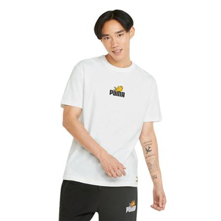 Puma, Koszulka 534433 02 Biały, Mężczyzna, Rozmiar: XS
