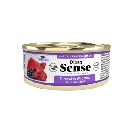 DIBAQ - Cat Sense Grain Free Tuna with Wildboar 70 gr - Katt - Kattefôr & kattemat - Tørrfôr for katt - ZOO.no