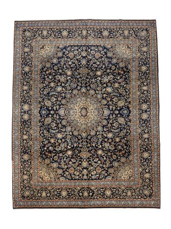 Dywan Perski Keszan 296X370 Duży (Wełna, Persja/Iran)