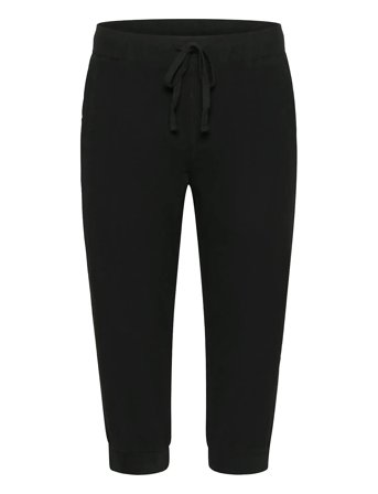 Kcnana Capri Pants Black Kaffe Curve