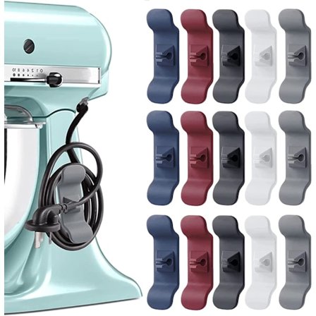 Kjøkkenapparat ledningsvikling 15 stk kabelarrangør erstatning