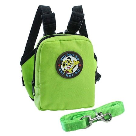 Dog Self Ryggsäck Pet Rullesäck GRÖN L