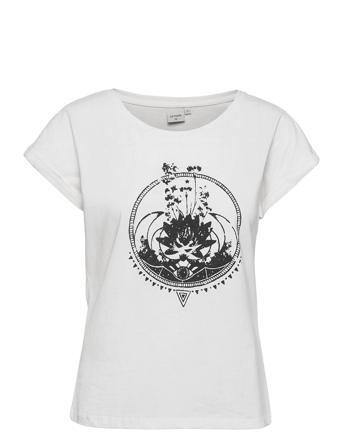 Crbeta T-Shirt T-shirts & Tops Short-sleeved Vit Cream