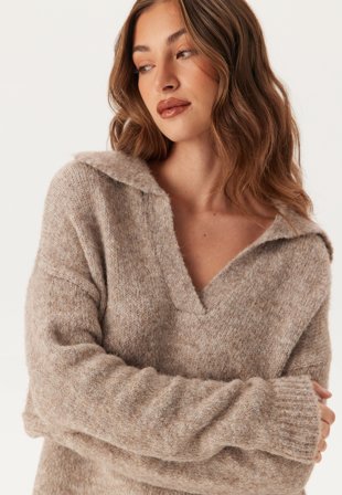 ONLY Onlmaggie Life Ls Split Neck Klær