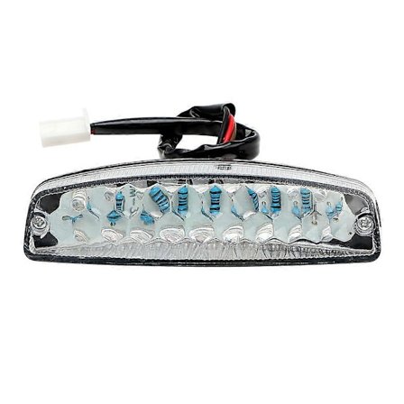 Tilfældigt Sendt Til ATV Quad Kart Cafe Racer Motorcykel Belysning Moto Baglygte Bremslys LED Baglygter Blinklys Lampe