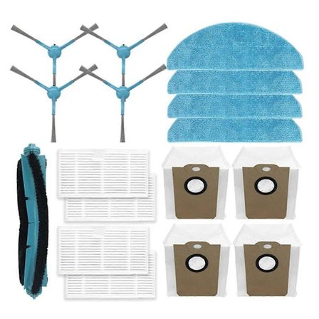 För Liectroux G7 AENO RC4S EVOLUTION AIRO Dammsugare Huvudborste Sidoborste Hepa Filter Moppduk Damm