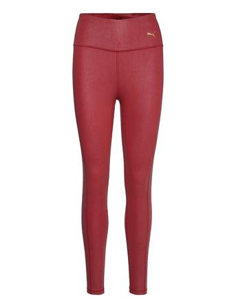 Moto High Waist 7/8 Tight Running/training Tights Röd PUMA
