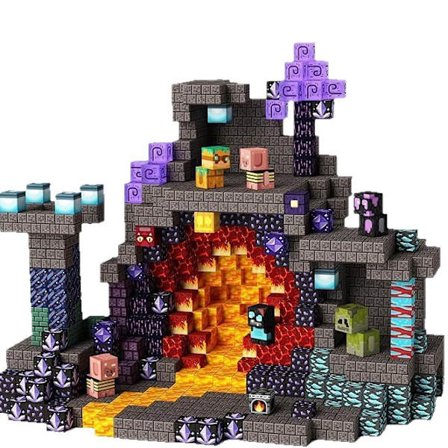 100 st Magnetiska Byggklossar - Leksakspresent för Barn (1 set)