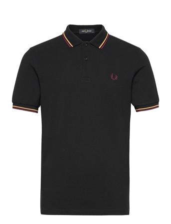 Twin Tipped Fp Shirt Blue Fred Perry