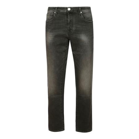 Incotex, Jeans Tapered Grijs, Heren, Maat:W36