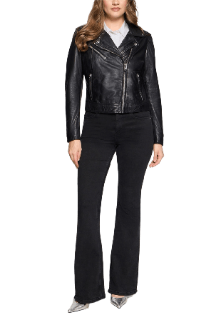 ROCKANDBLUE Nicole Jacket Skinnjackor Dam Svart 48